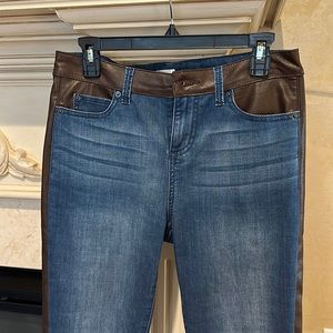Ecru skinny Jean
